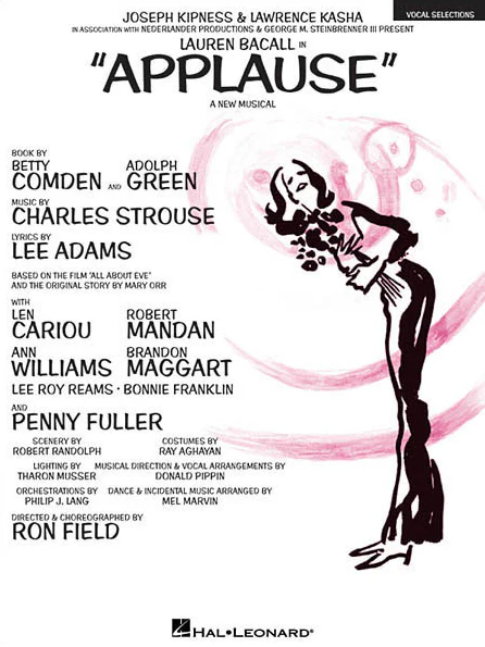 Applause Piano-Vocal Selections Songbook
