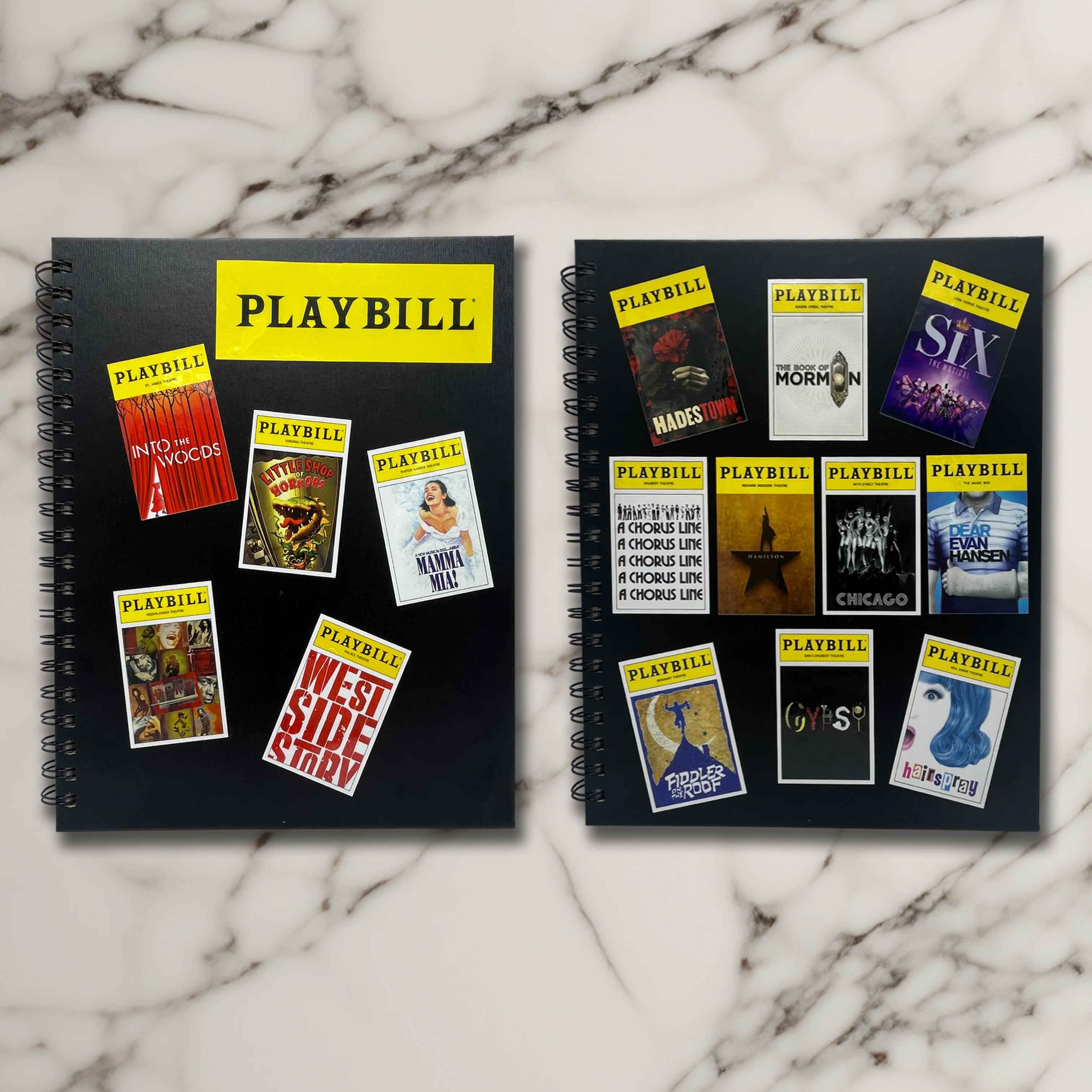All-Time Favorite Musicals Sticker Pack of Playbill Covers - Image 4