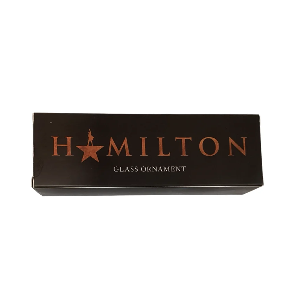 Hamilton the Broadway Musical - Glass Quill Ornament - Image 3