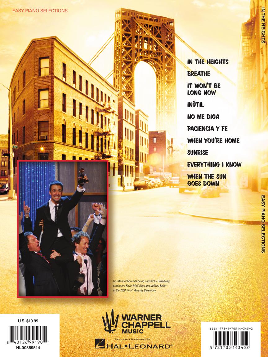 In the Heights Easy Piano Selections - Image 2