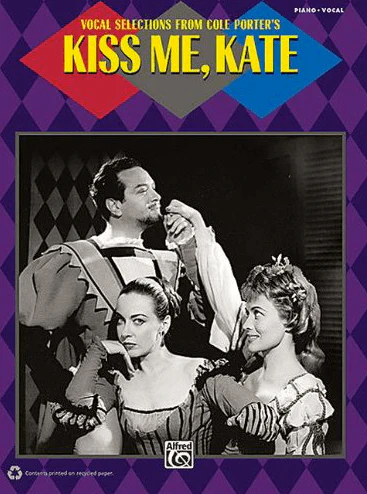 Kiss Me Kate Piano-Vocal Selections Songbook