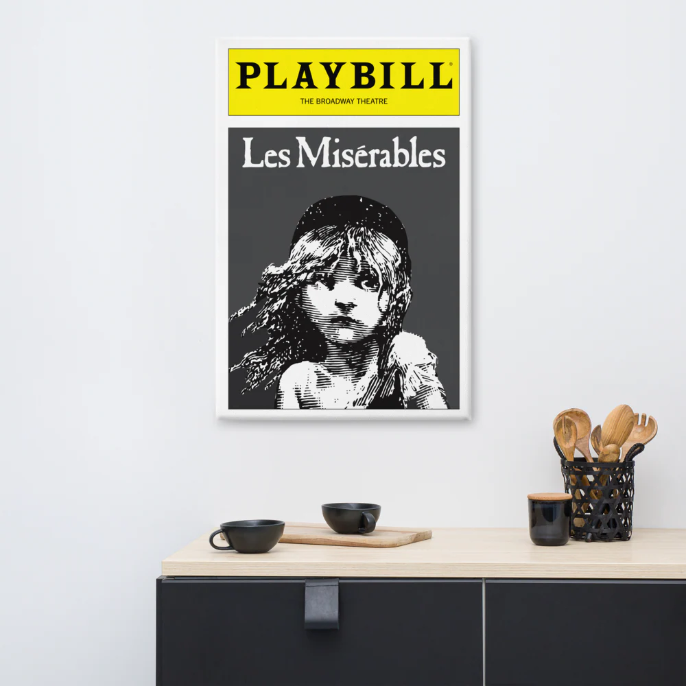 Playbill® Les Miserables Canvas - Image 3