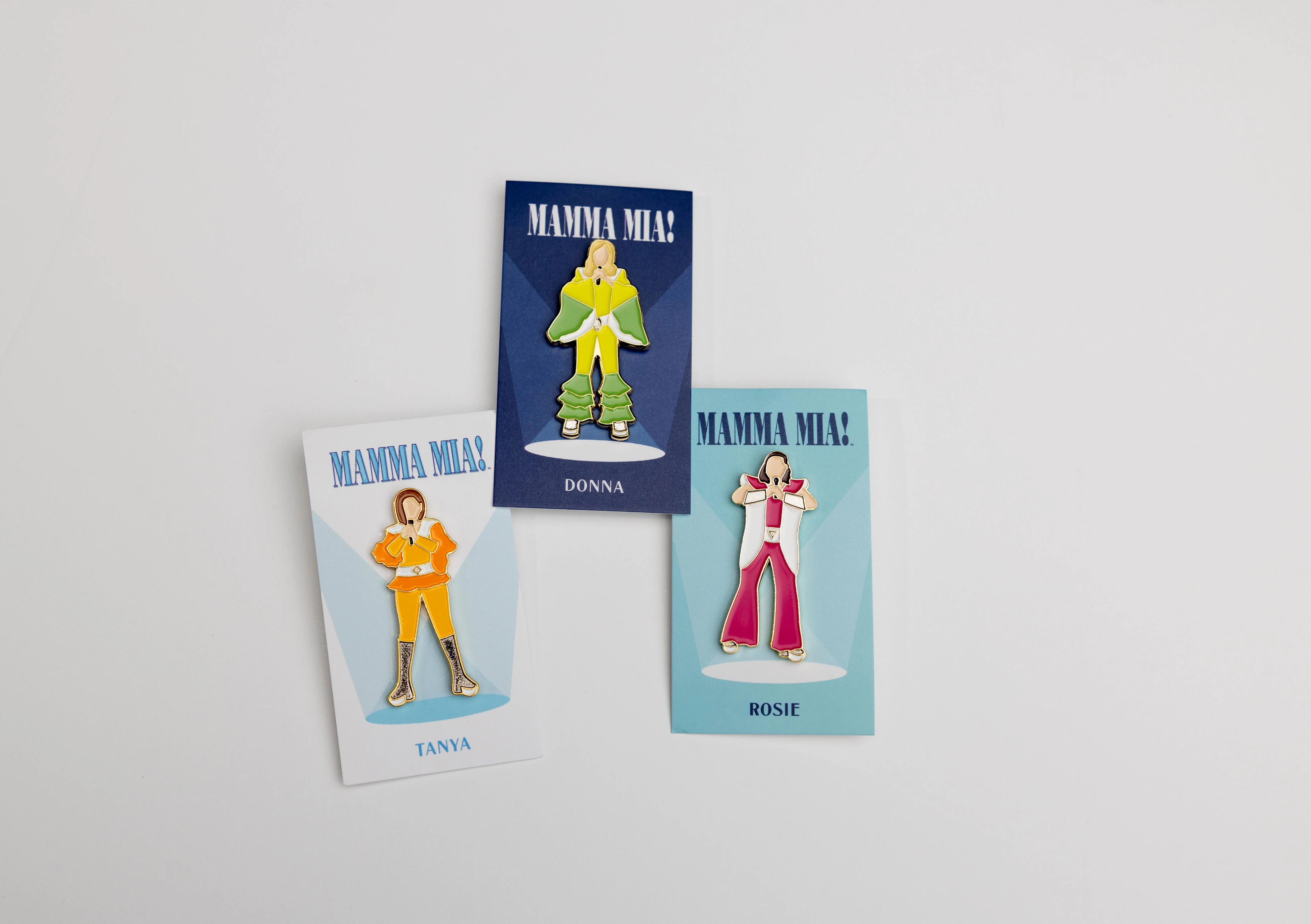 Mamma Mia! Broadway 2025 Donna Enamel Pin - Image 4