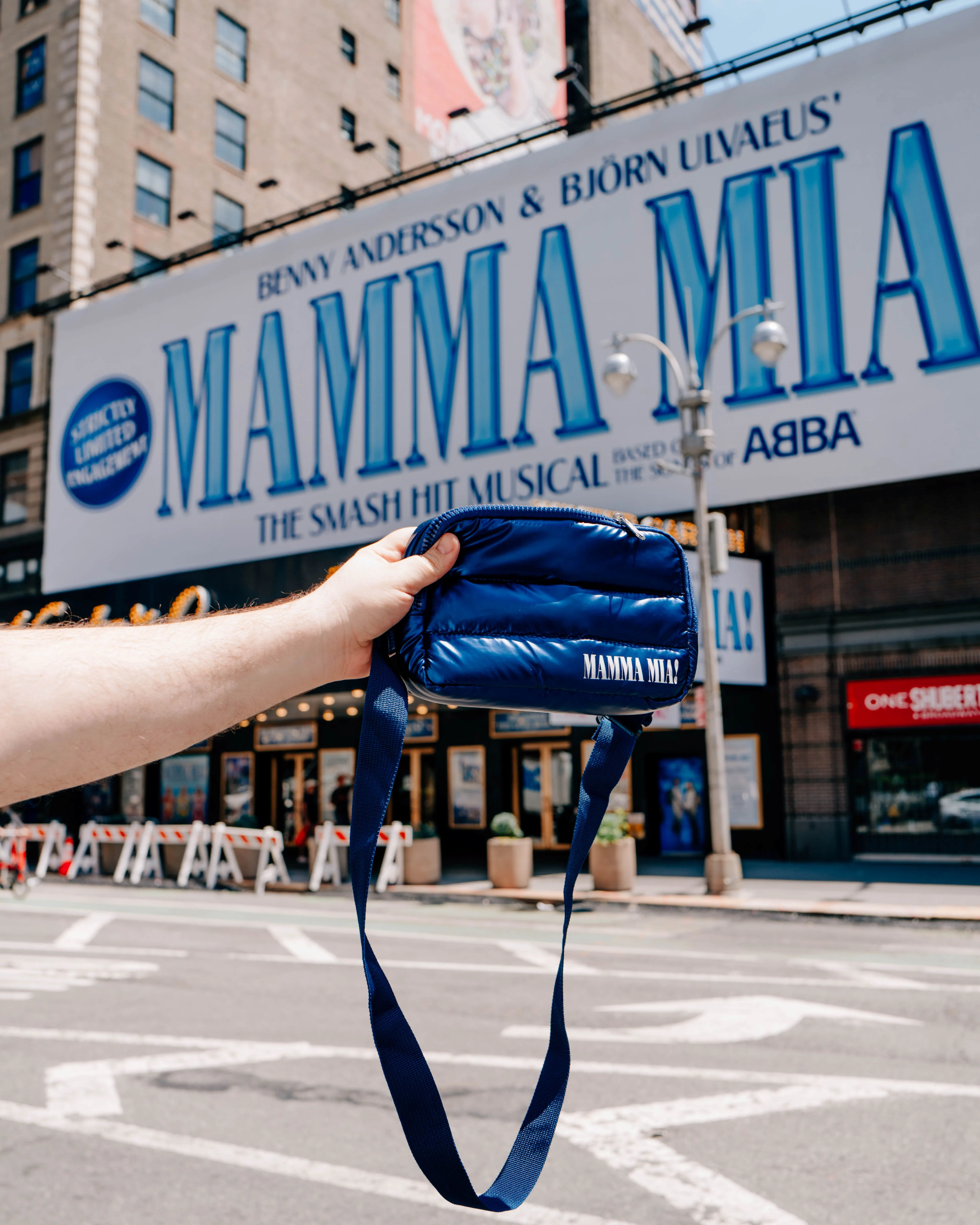 Mamma Mia! Broadway 2025 Puffer Crossbody Bag - Image 5