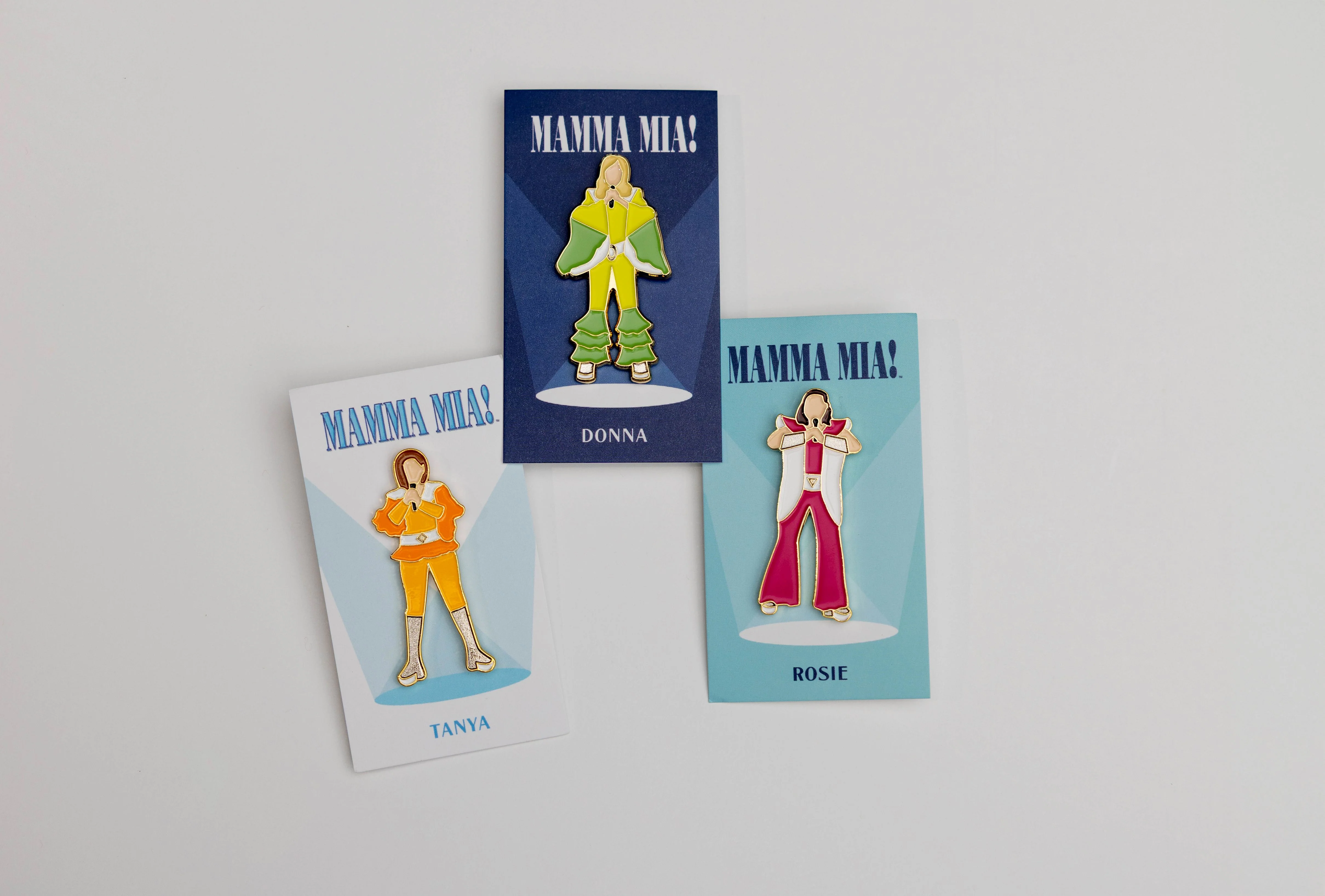 Mamma Mia! Broadway 2025 Rosie Enamel Pin - Image 4