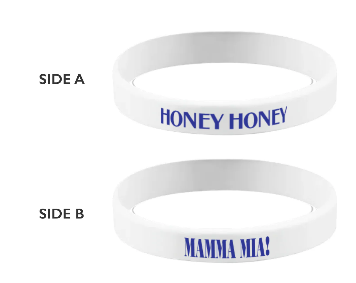 Mamma Mia! Broadway 2025 Silicone Wristband Set - Image 7