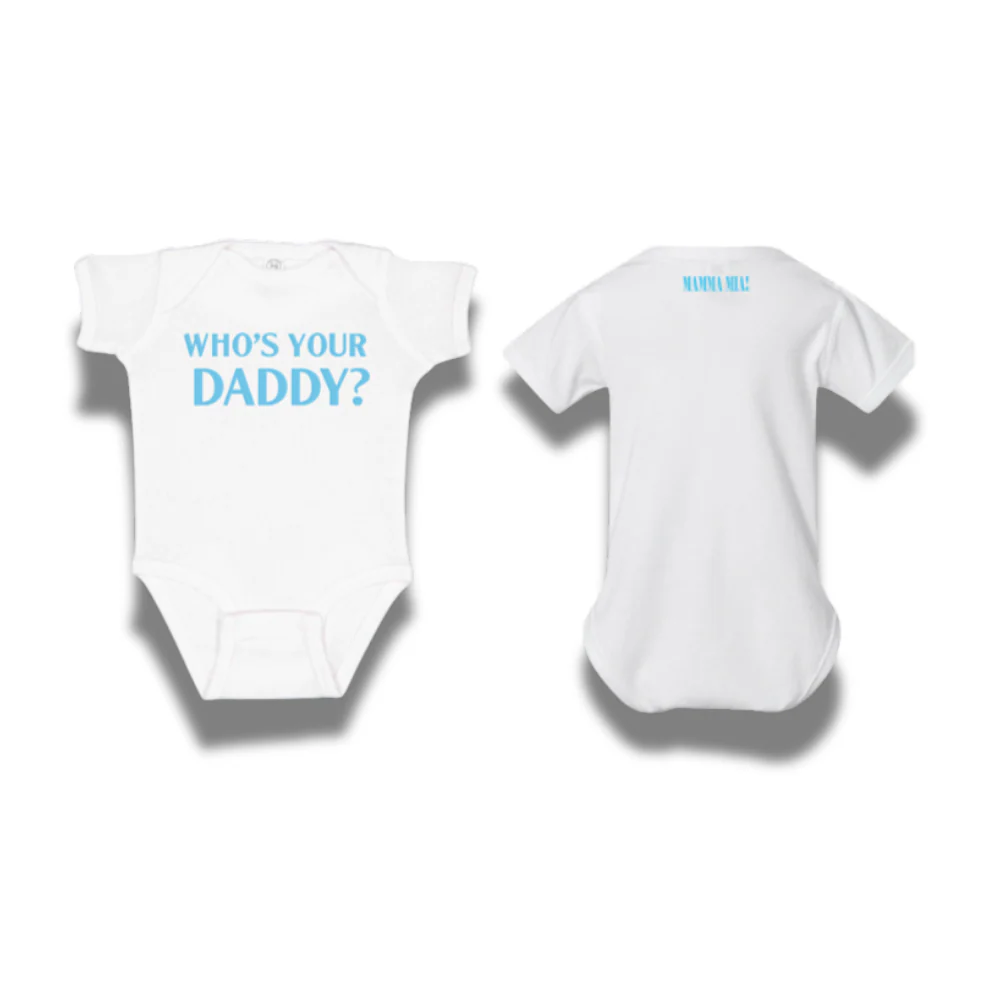 Mamma Mia! Broadway Who's Your Daddy? Onesie