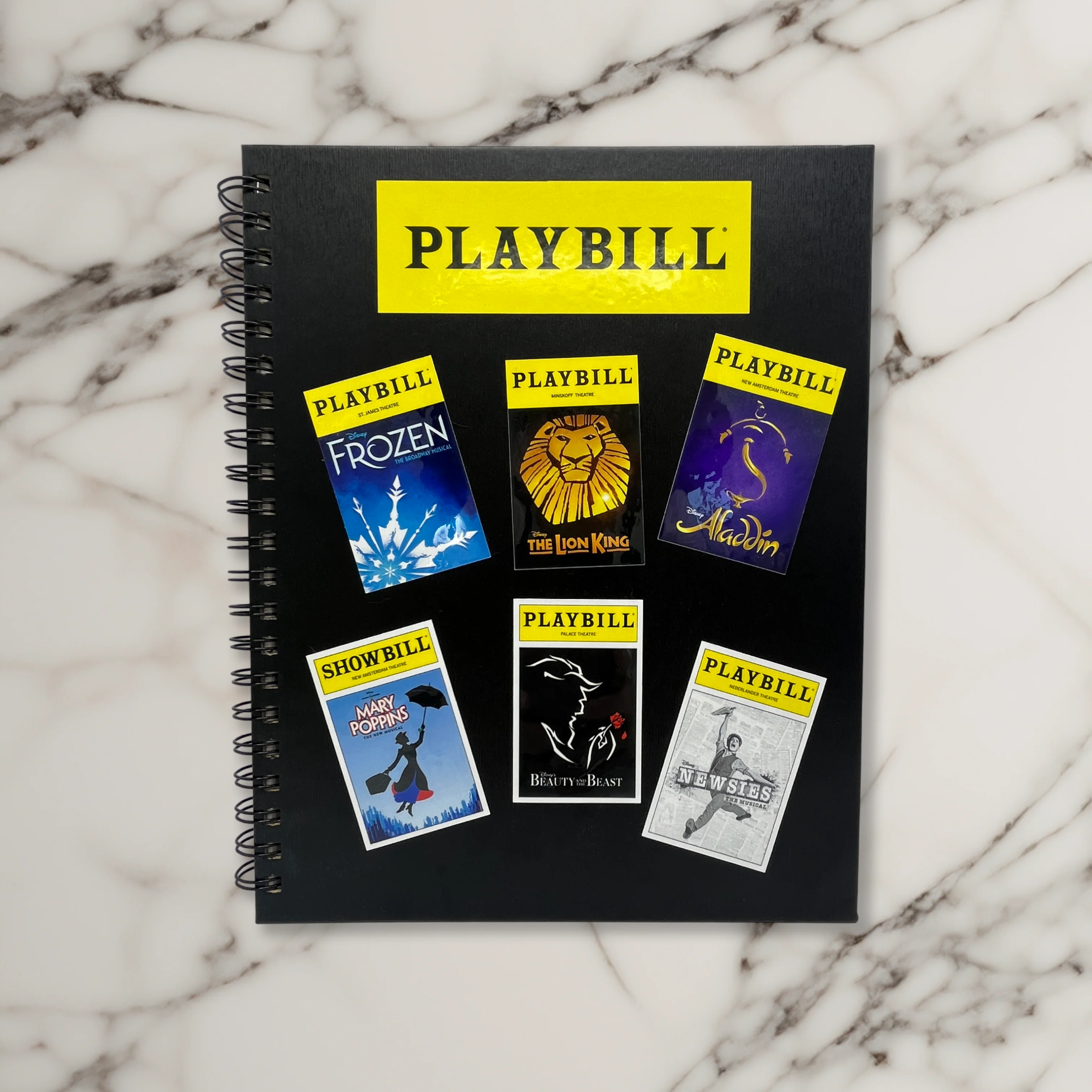 Newsies Playbill Sticker - Image 3