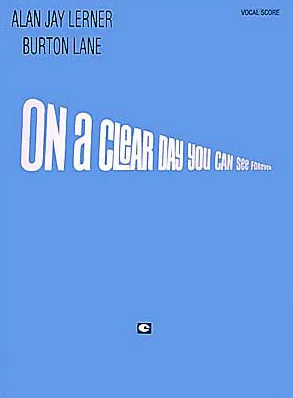 On A Clear Day Vocal Score