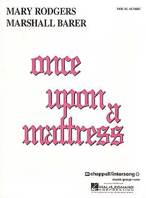 Once Upon A Mattress Vocal Score