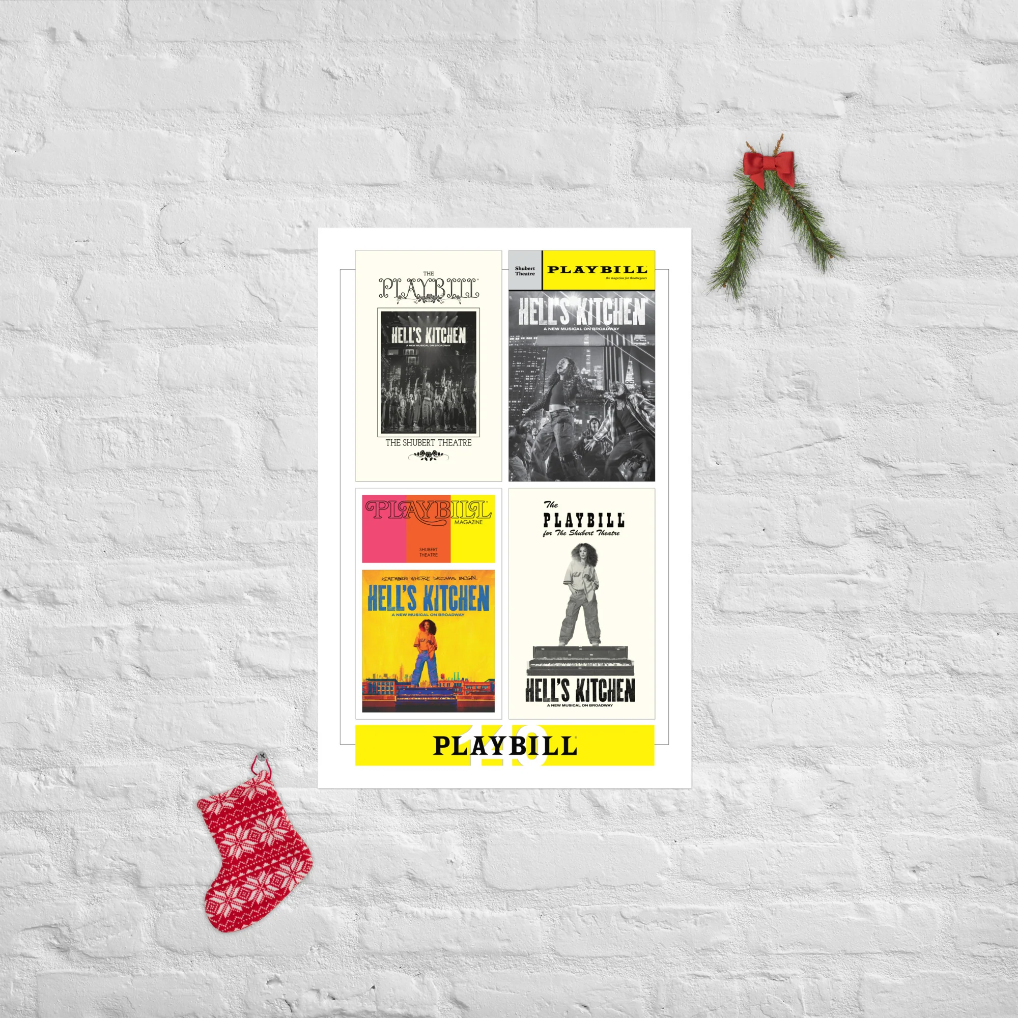 Playbill's 140th Anniversary Legacy Cover Poster - HELL'S KITCHEN - Image 2
