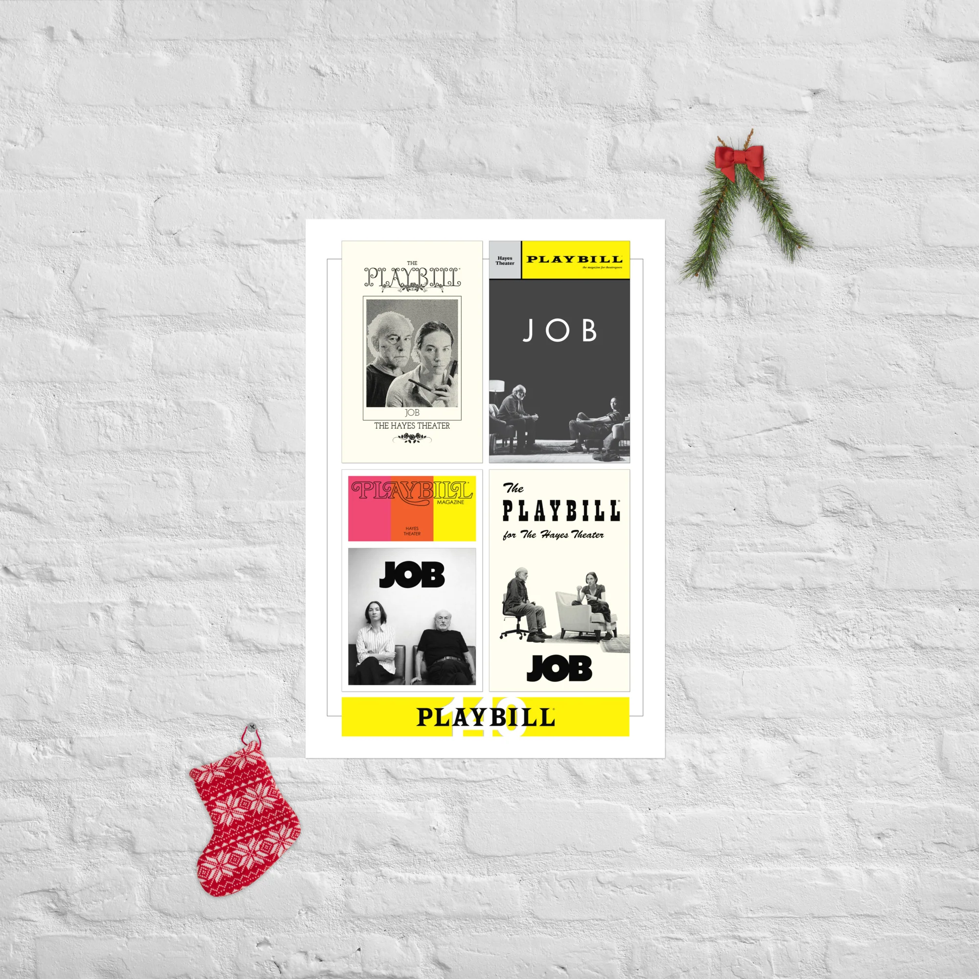 Playbill's 140th Anniversary Legacy Cover Poster - JOB - Image 2