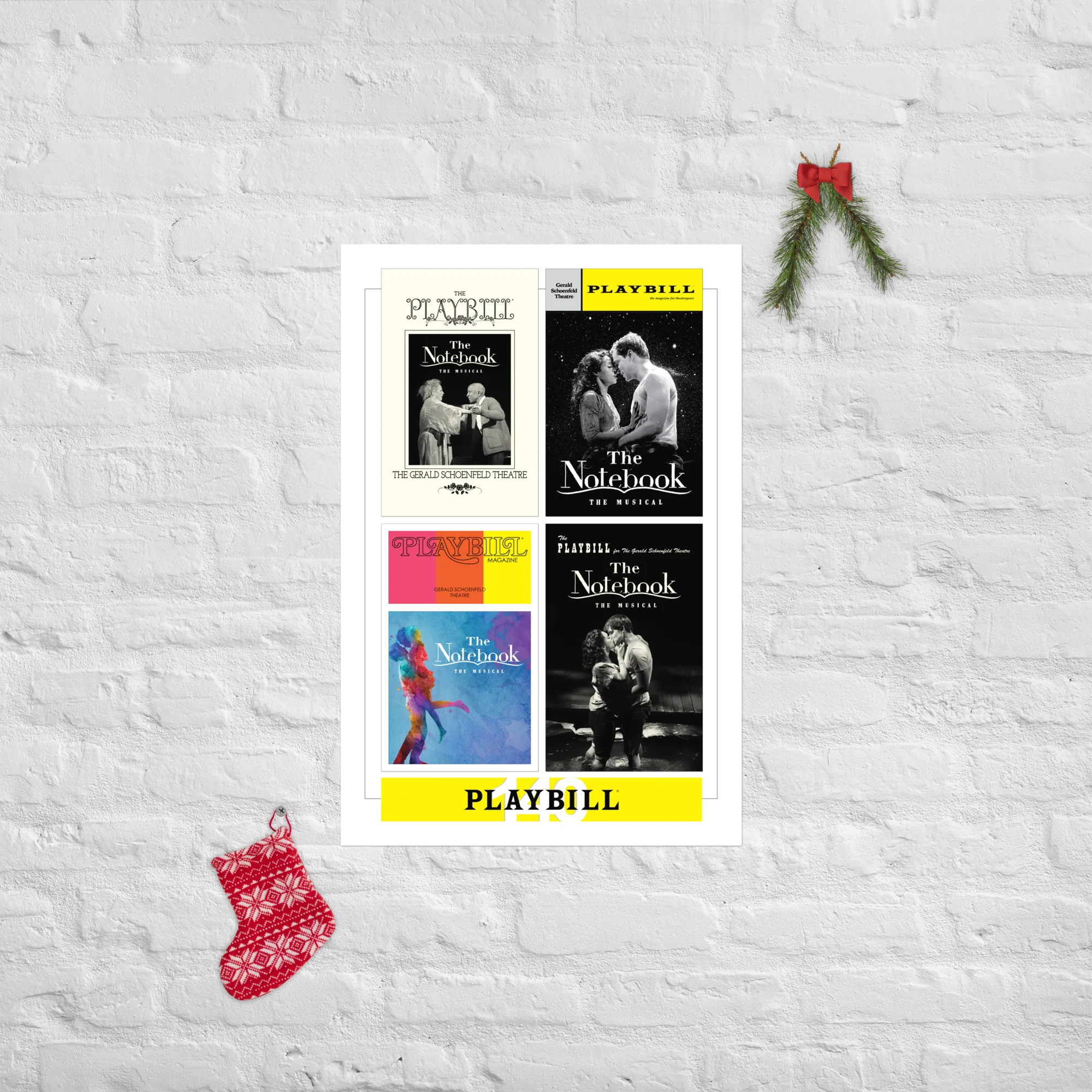 Playbill's 140th Anniversary Legacy Cover Poster - THE NOTEBOOK - Image 2
