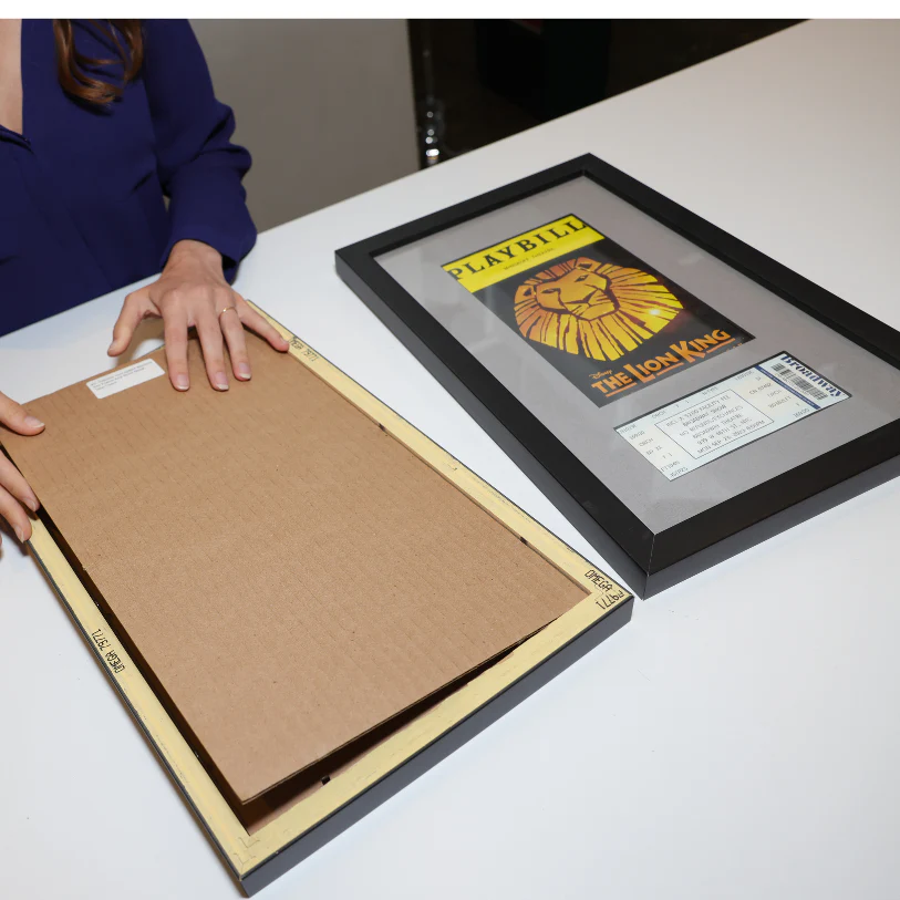 Playbill and Broadway Theatre Ticket Display Frame - Image 3