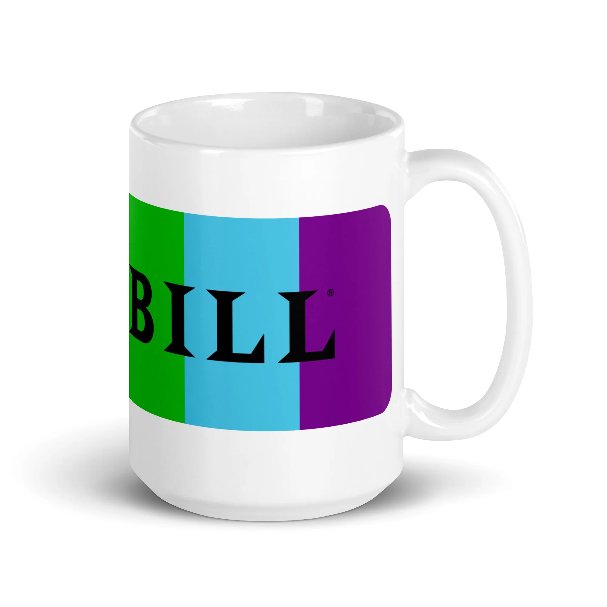 Playbill Pride - White Glossy Mug - Image 2