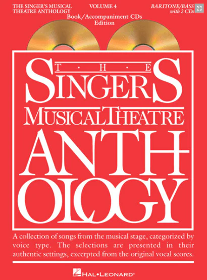 Singer's Musical Theatre Anthology: Baritone-Bass Voice - Volume 4, with Piano Accompaniment CDs