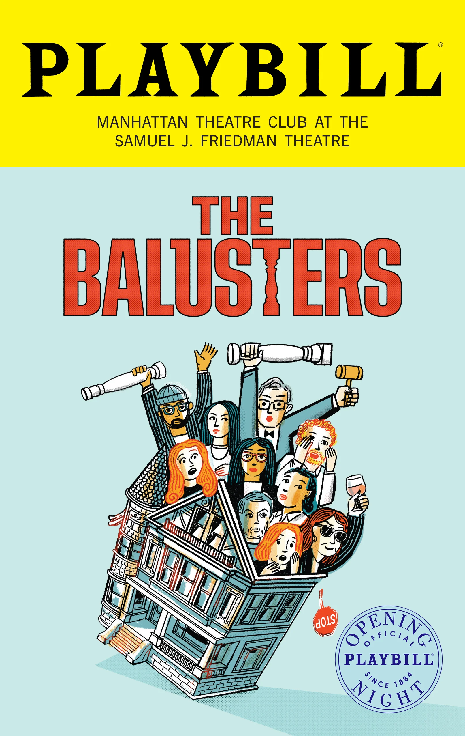 The Balusters Limited Edition Official Opening Night Playbill