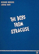 The Boys from Syracuse Vocal Score