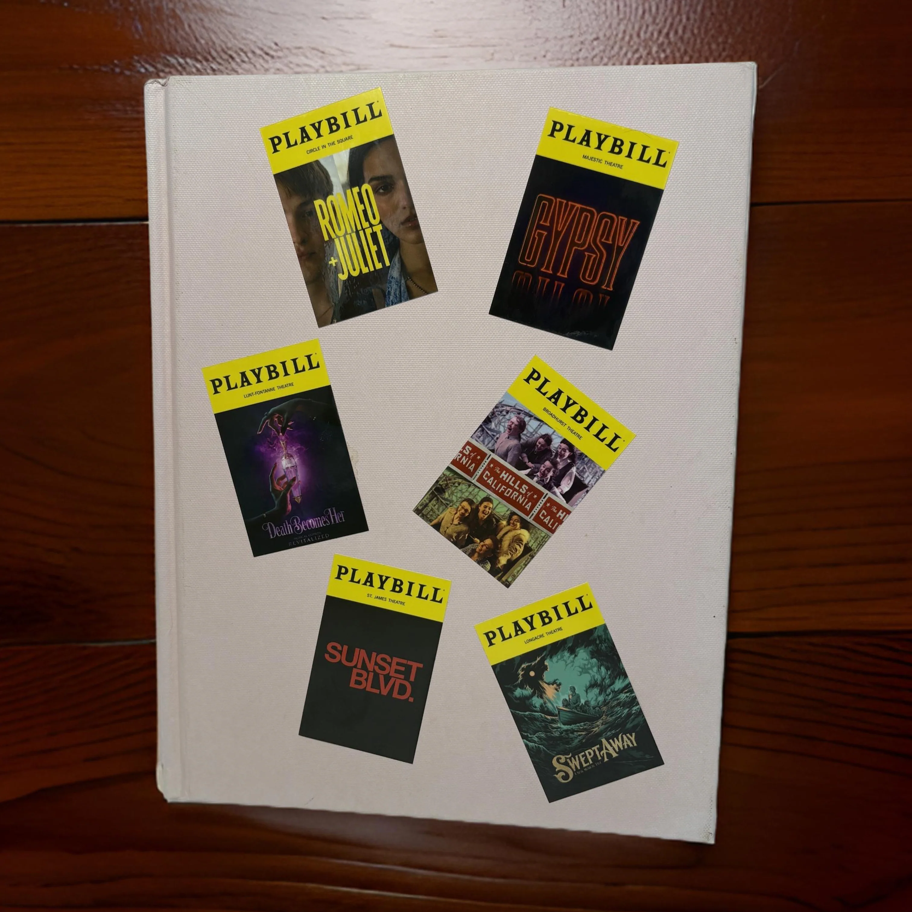Between The Lines Playbill Sticker - Image 3