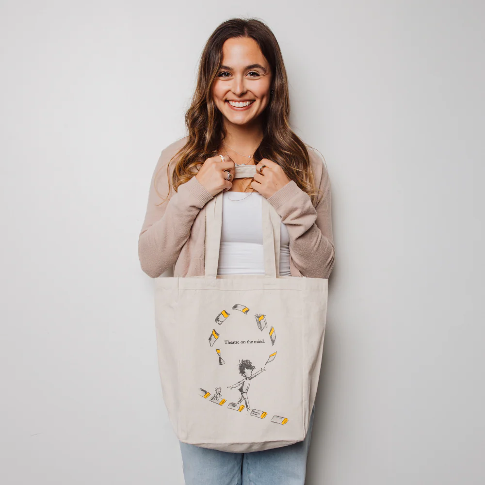 The Little Theatre Kid Playbill Collection - "Theatre on the Mind." - Tote Bag - Image 2