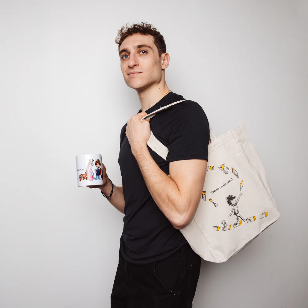 The Little Theatre Kid Playbill Collection - "Theatre on the Mind." - Tote Bag - Image 3