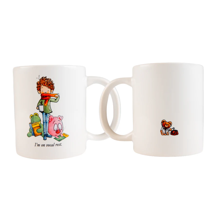 The Little Theatre Kid Playbill Collection - "I'm on Vocal Rest." - Mug