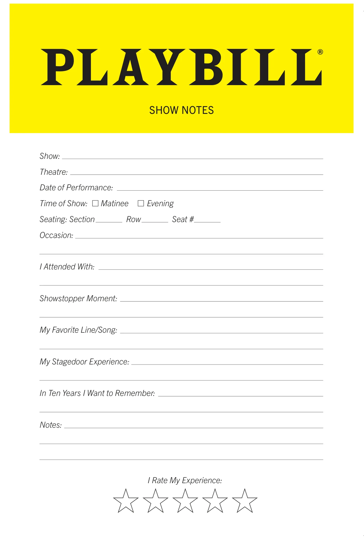 Ultimate Playbill Binder - Image 4